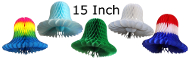 15 Inch Tissue Paper Bells